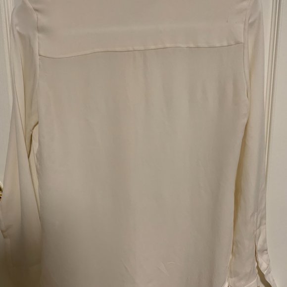 Marissa Webb Cream Button-Up Blouse - Picture 4 of 4